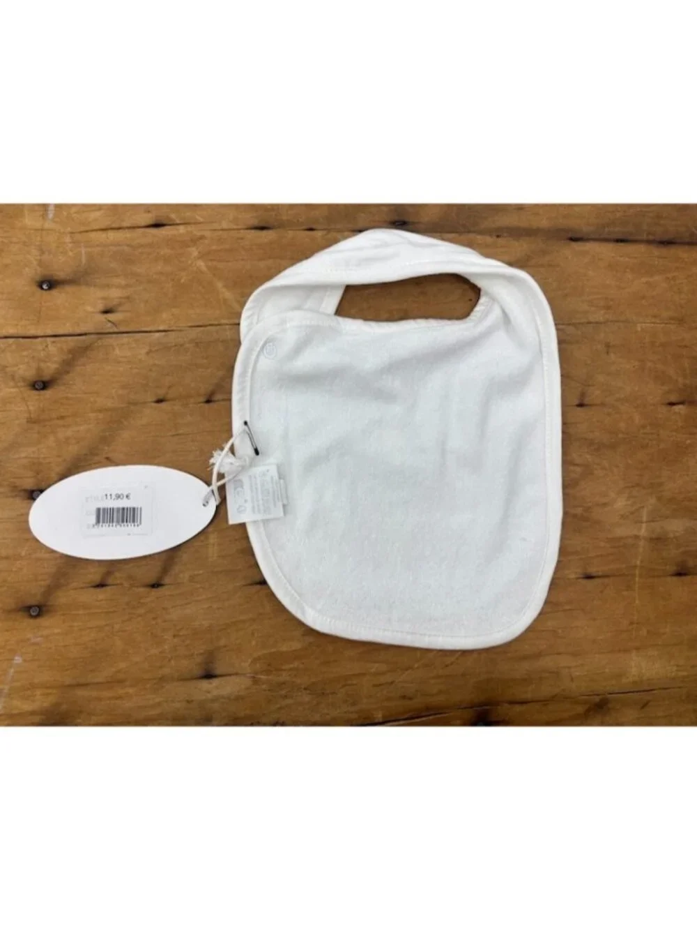 New Le Petit Prince Paris One Piece Outfit and Bib Size 6M White Romper